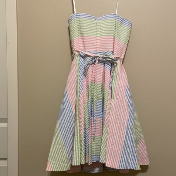 Vineyard Vines Kentucky Derby Dress Strapless - Picture 4 of 5